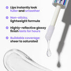 Lip Gloss - Clear Shine Top Gloss, Long Lasting Gloss