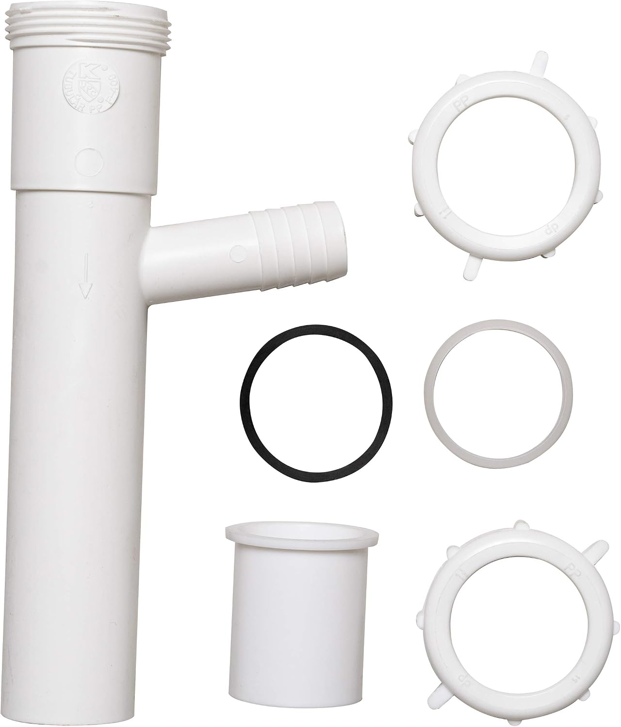 PP20664 Branch Tailpiece, White