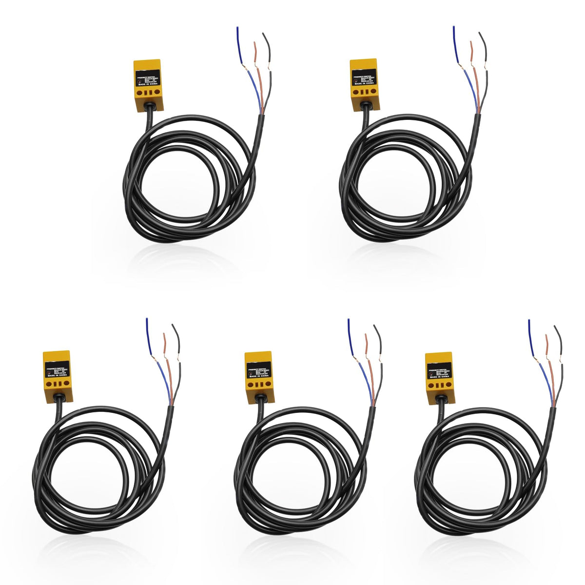 Lzcdelyxiao TL-Q5MC1 NO NPN Inductive Proximity Sensor Switch 5Pcs