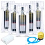 150 Pcs Inflatable Wine Bottle Protector Bags for Travel