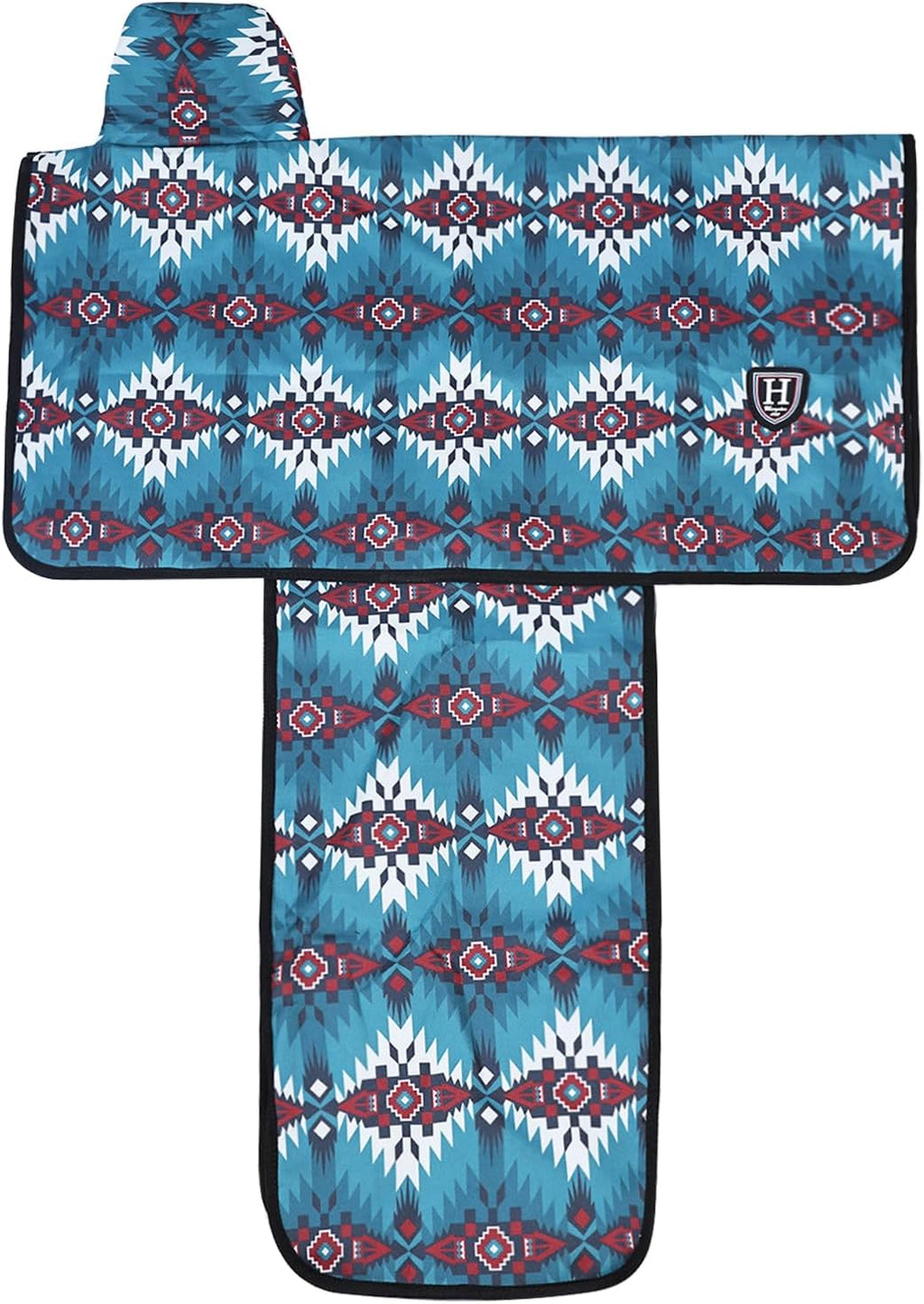 Western Saddle Cover, Cover for Saddle Fenders, w/Print