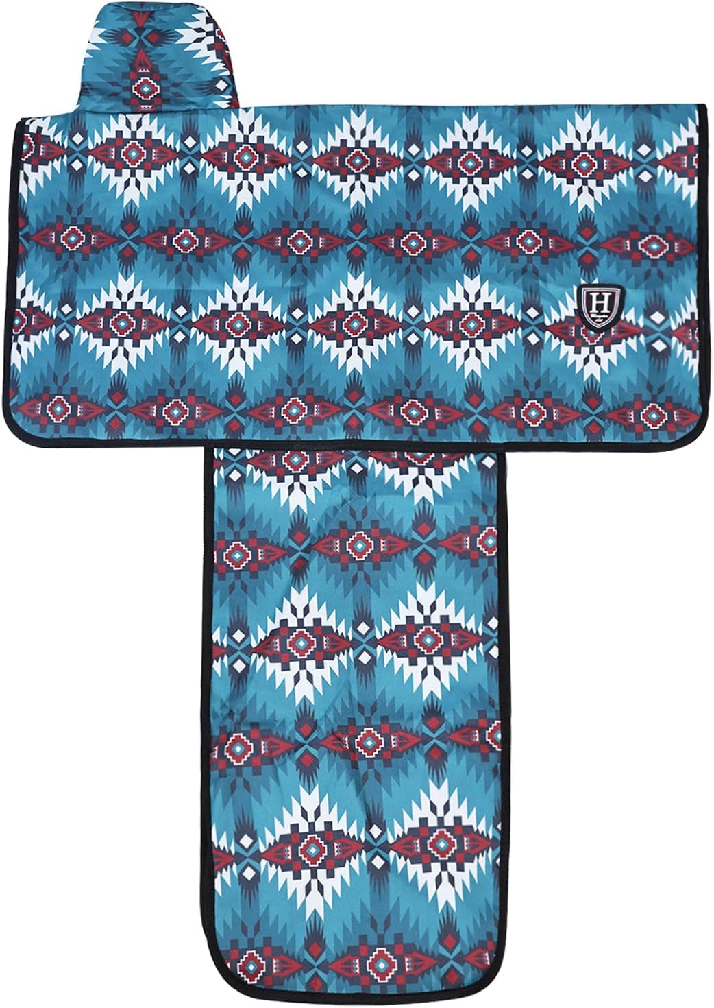 Western Saddle Cover, Cover for Saddle Fenders, w/Print