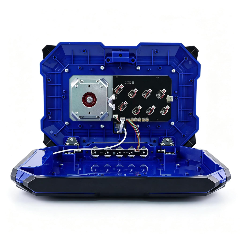 Arcade Fight Stick Joystick (black blue)