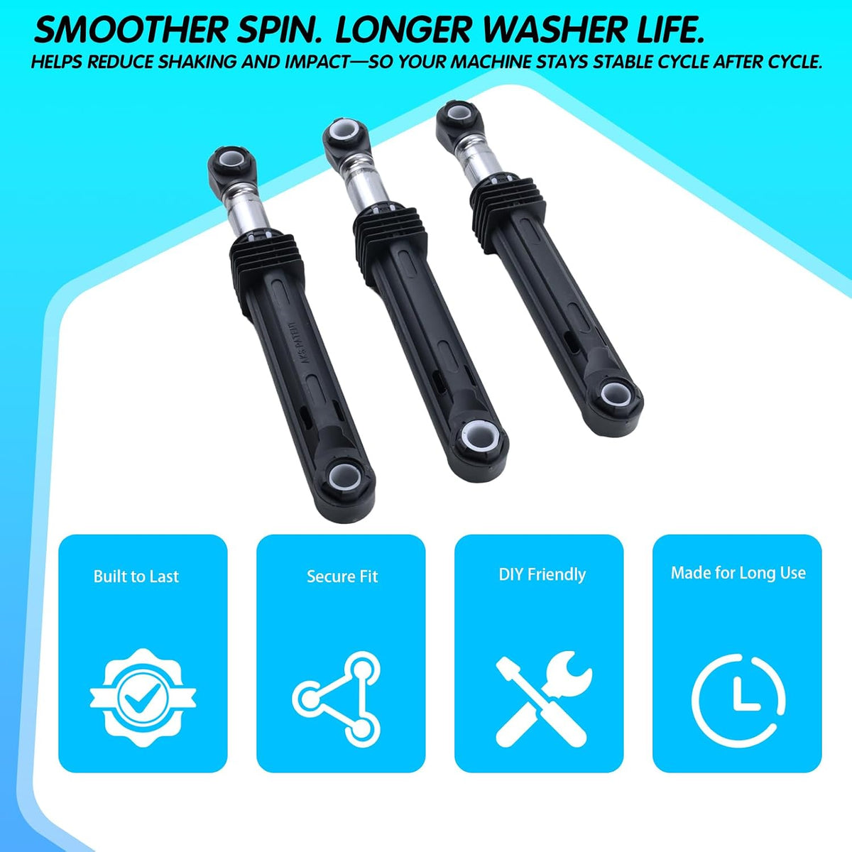 WM3500CW WM3570HVA WM3670HWA WM3700HWA WM3570HWA Washer Shock Absorbers