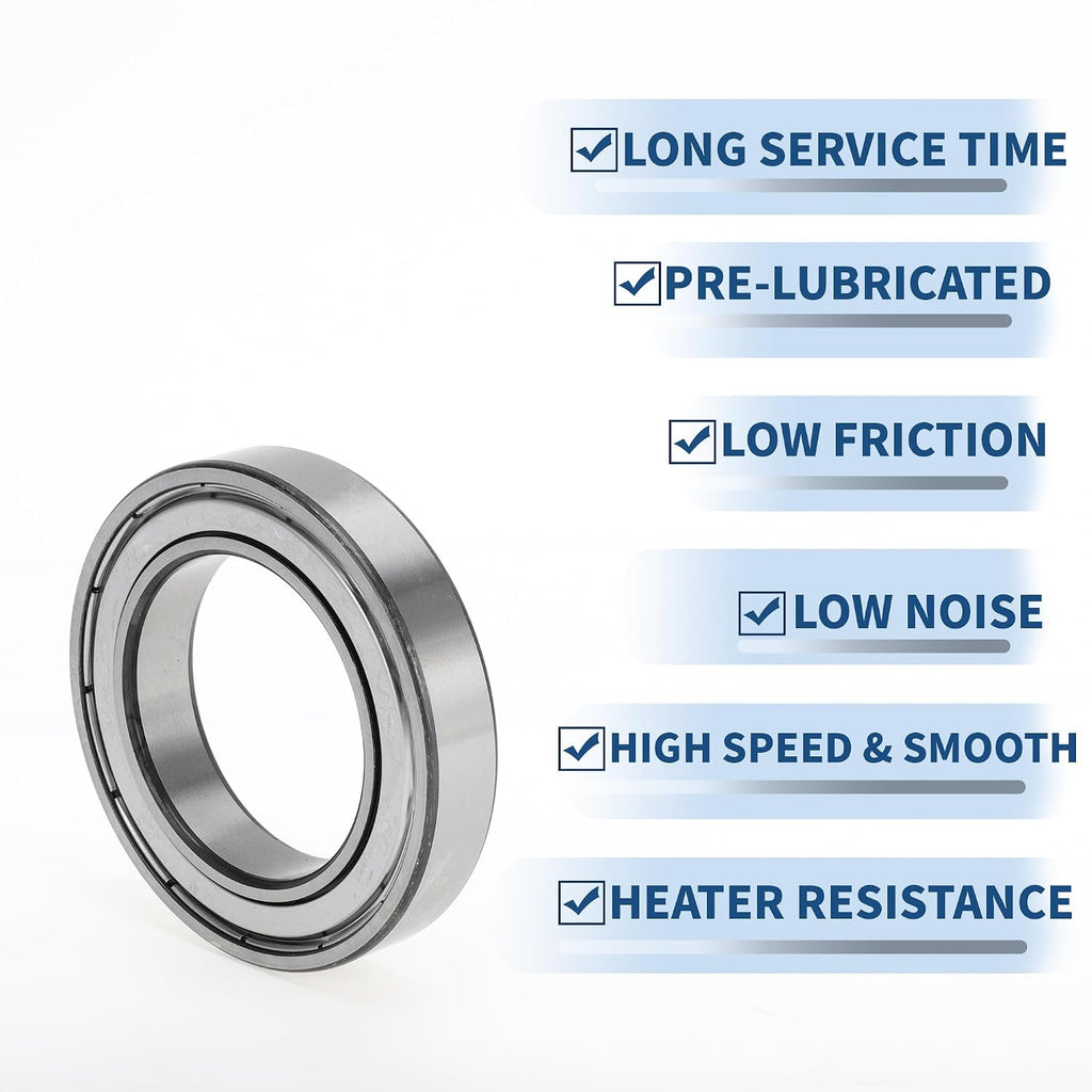 ACROPIX 6012ZZ Deep Groove Ball Bearings 60x95x18mm Double Metal Seal
