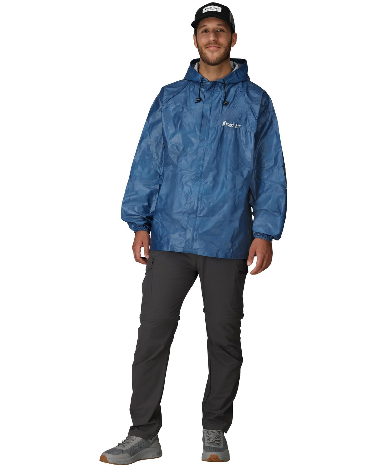 Men's Ultra-lite2 Waterproof Breathable Rain Jacket, Blue, Medium