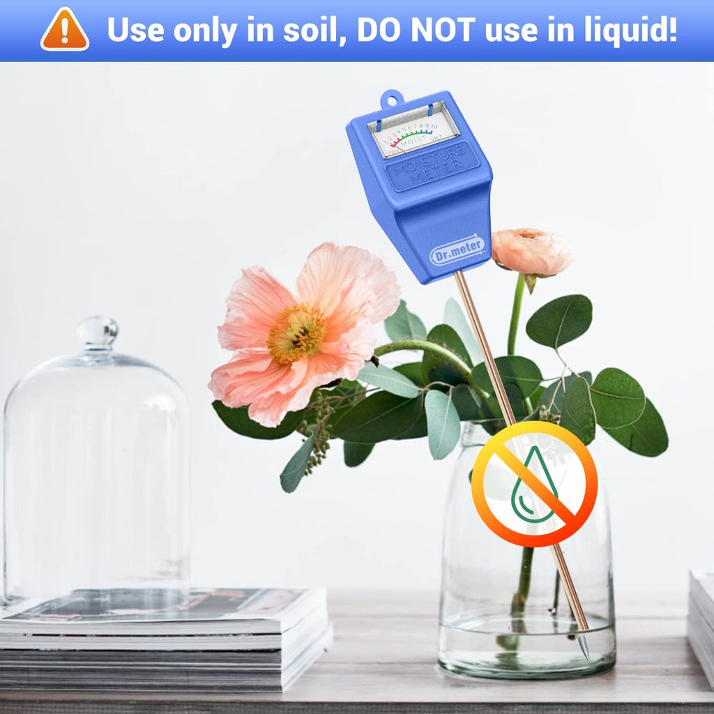 Soil Moisture Meter for Plants, Plant Water Gauge Test Kit | Hygrometer Moisture Sensor for Houseplants Indoor