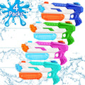 600cc Water Gun for Kids Adults：4 Pack Squirt Blasters Super Water Gun Soaker with Long Range High Capacity for Boys