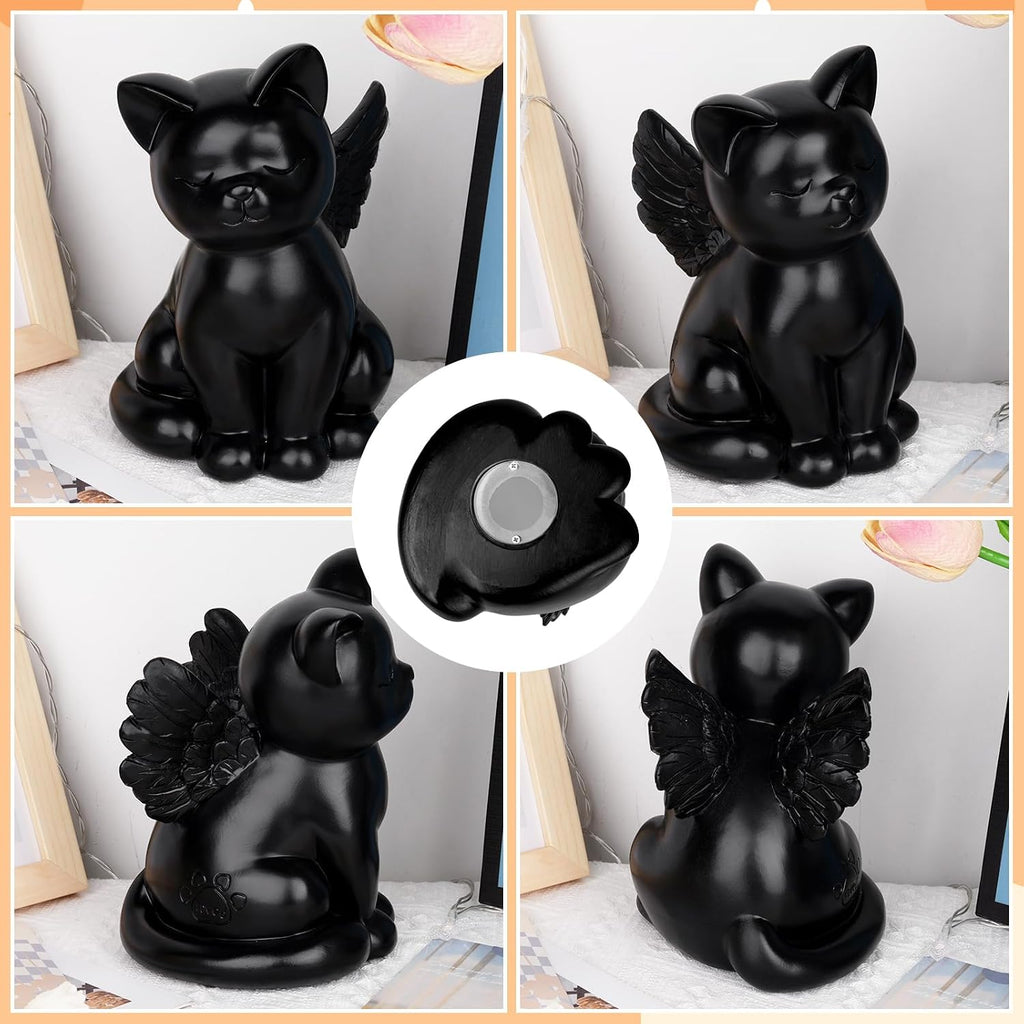 Black Cat Urn, Pet Urn for Cat Ashes