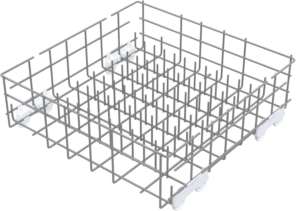 Upgraded W10380384 W10311986 Dishwasher Lower Rack Replacement Compatible with Whirlpool Dishwasher Bottom Rack 300563, DU911PCDQO with WP3376961 Wheels