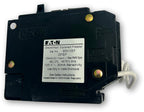 Eaton BRN115EP BR GFCI Circuit Breaker; 15A; Single-Pole; for 120V Applications; Plug-in Molded Case; 10 kAIC; 14-8 AWG Wire