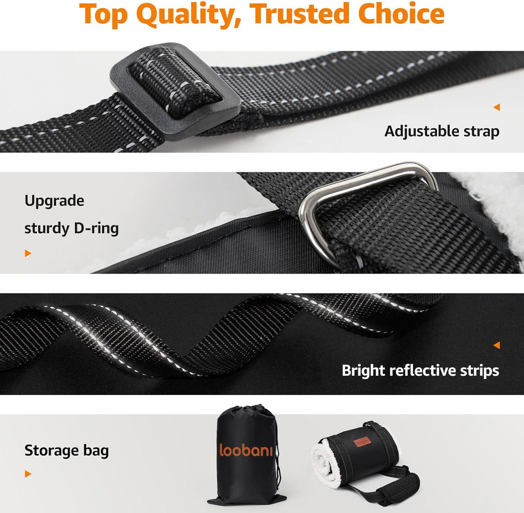 Portable Dog Sling for Back Legs, Hip Support Harness to Help Lift Rear for Canine Aid Old K9 Cruciate Ligament