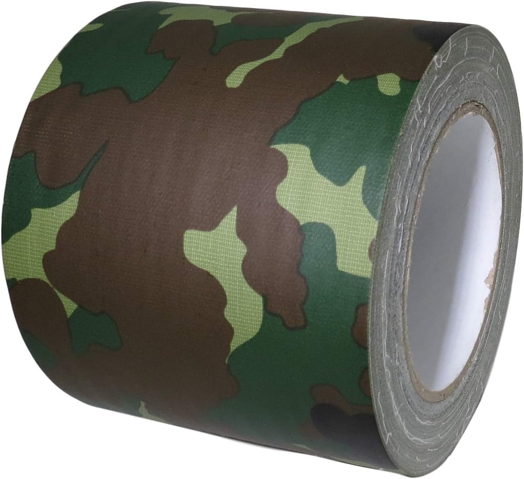 T.R.U. CDT-80CAM Camouflage/Military Cloth Duct Tape with Synthetic Resin Adhesive. 25 Yards. (3 in.)