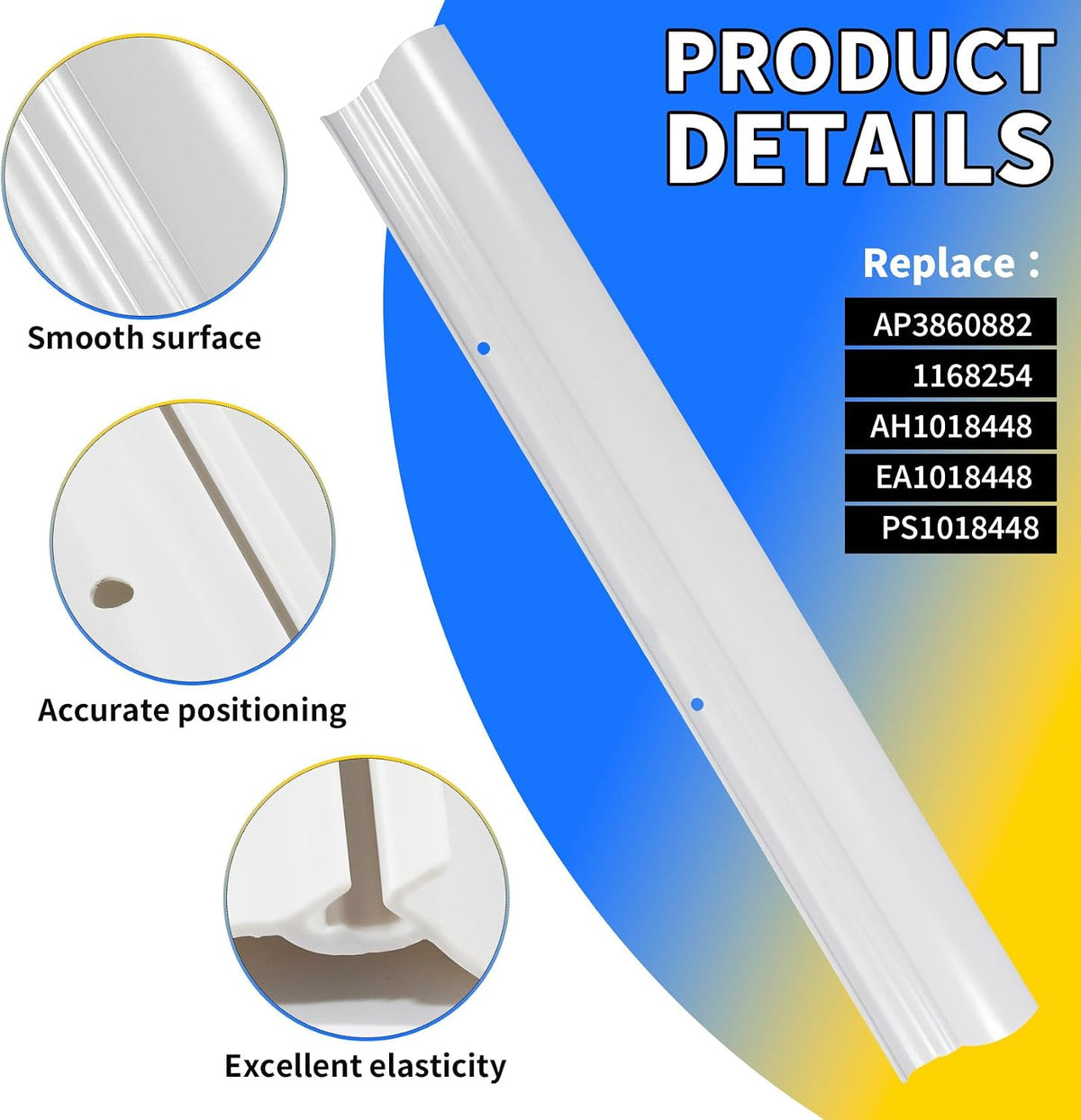 WD08X10059 Dishwasher Seal for Short Bottom Door