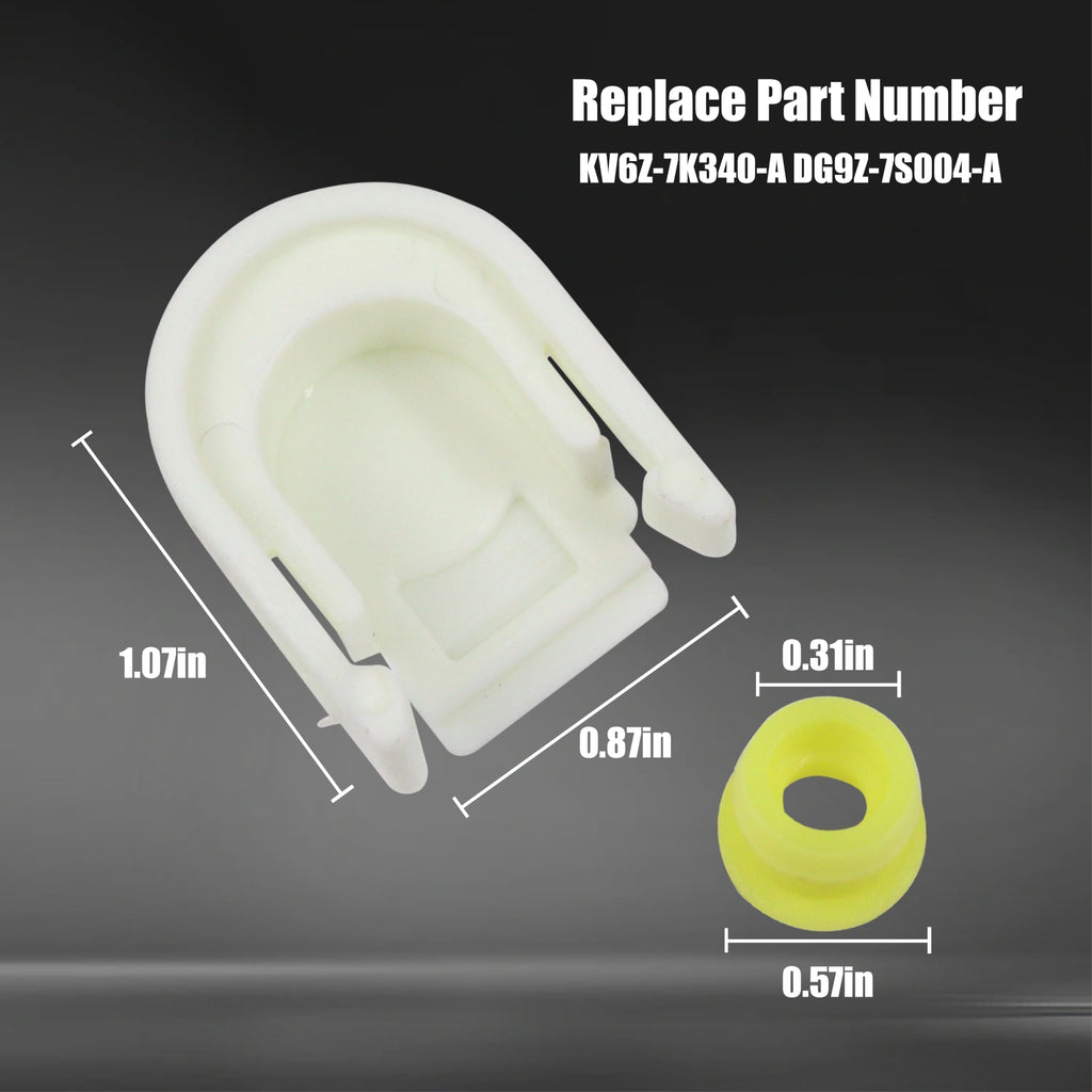 KV6Z‑7K340‑A Transmission Shifter Cable Bushing with Cap for Ford
