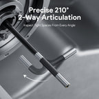 DEPSTECH 5" IPS Screen Articulating Borescope, Endoscope Camera with Light