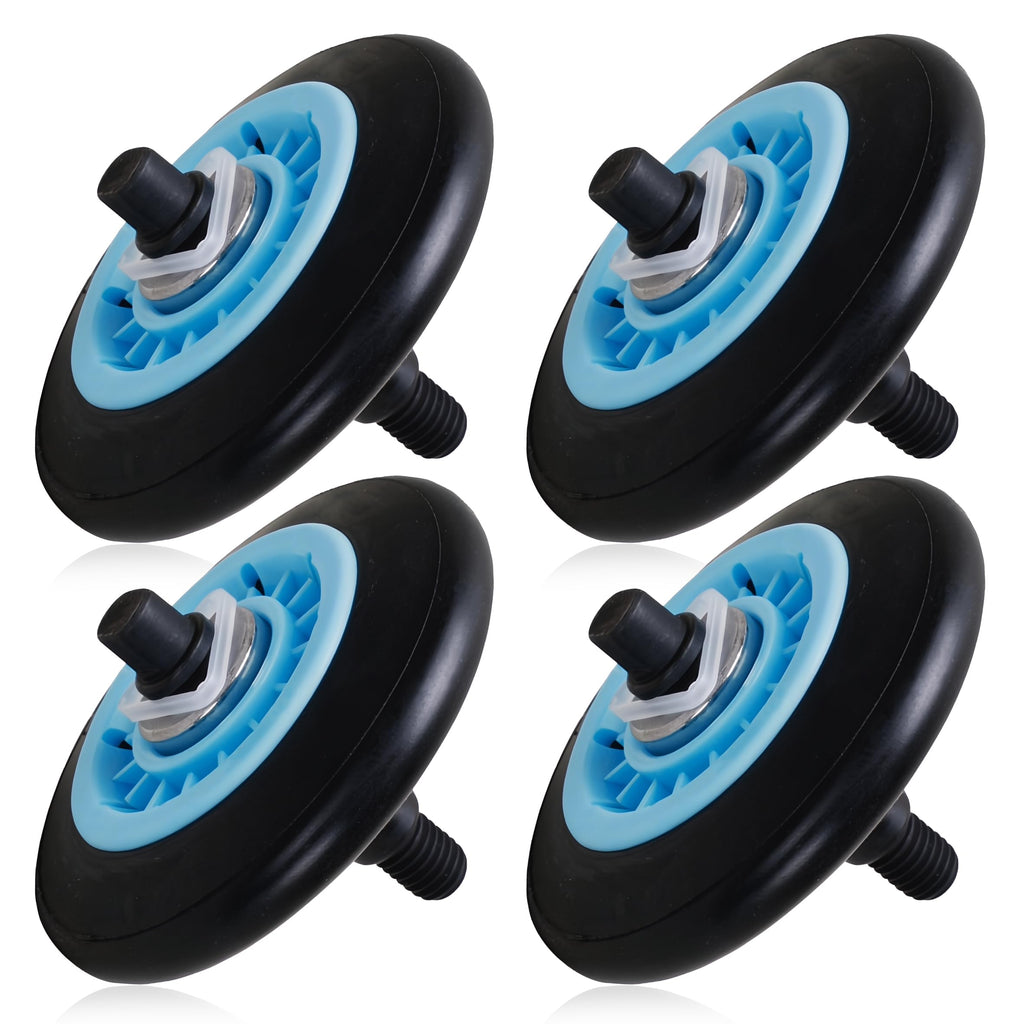 Dryer Drum Rollers for Samsung DV405GTPASUAA (4-Pack)