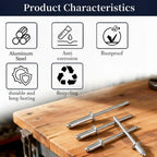630Pcs Pop Rivets Assortment Kit Aluminum Rivet 3/32 1/8 5/32 3/16 1/4