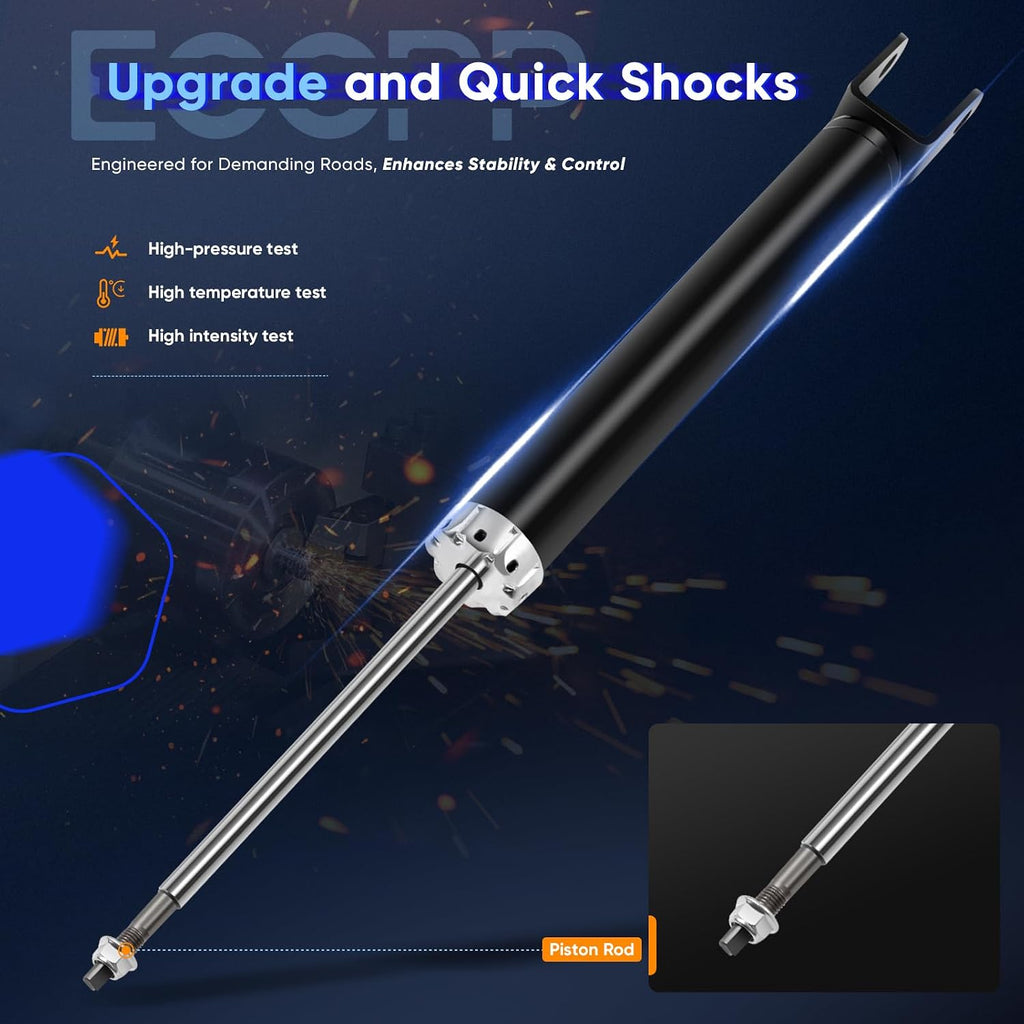 Rear Shocks Absorbers, ECCPP Gas Shocks for Hyundai Azera 2012-2017