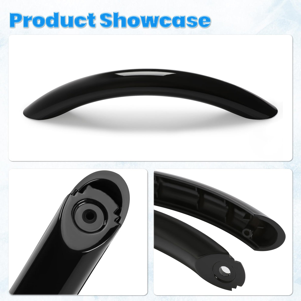 KUAFU 8169738 Microwave Door Handle Compatible with Whirlpool