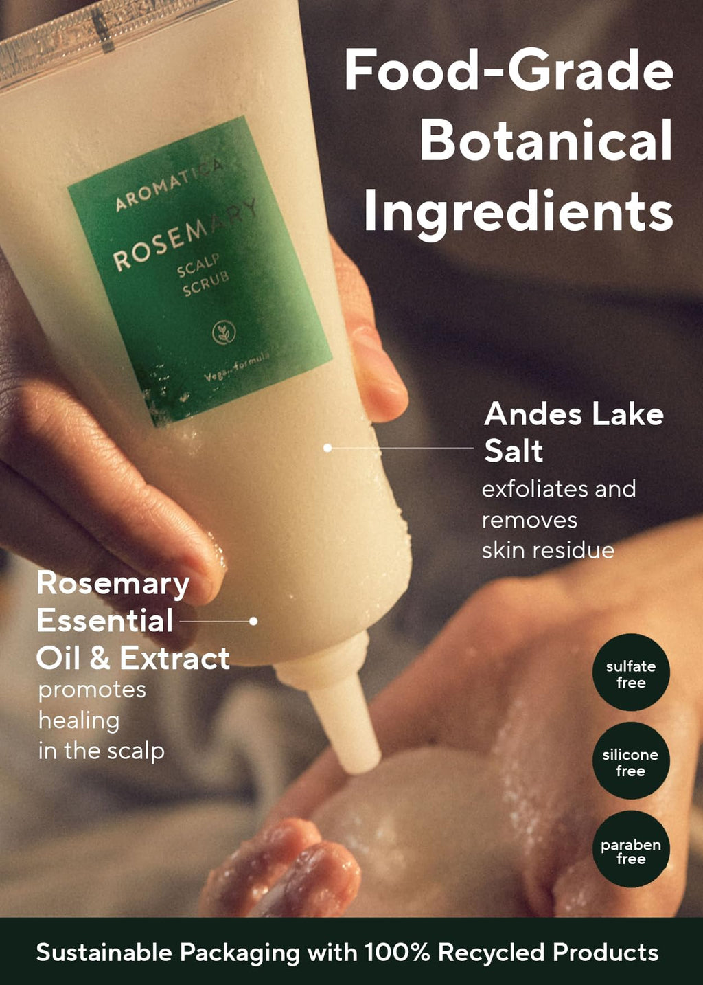 Rosemary Scalp Scrub 5.82oz / 165g