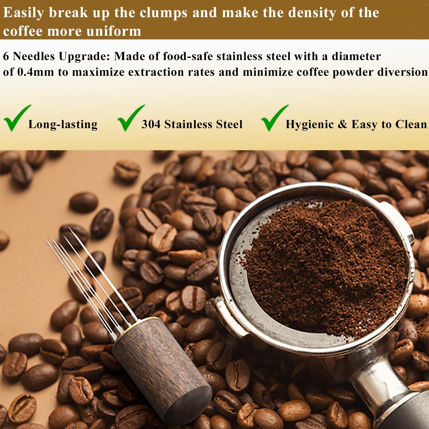 51mm Espresso Tamper Espresso Accessories Kit: Espresso Tamper Set, Coffee Tamper Espresso Tools Barista Tools |