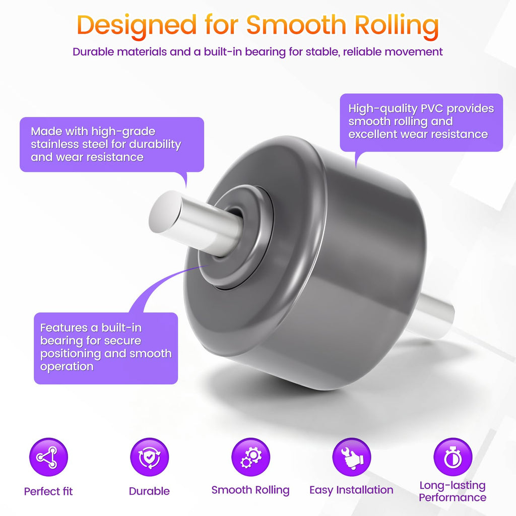 Soleplate Wheels For Dyson DC65 DC41 Animal/Multi Floor Vacuum Cleaner Head