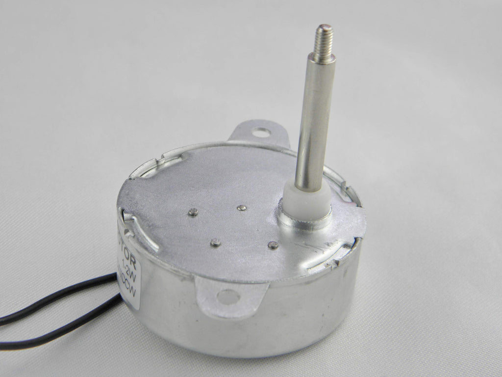 CHANCS TYC40 Small Synchronous Motor 12V 5RPM AC Shaft 35mm for for Fiber Optic Christmas Ornamen (2PCS)