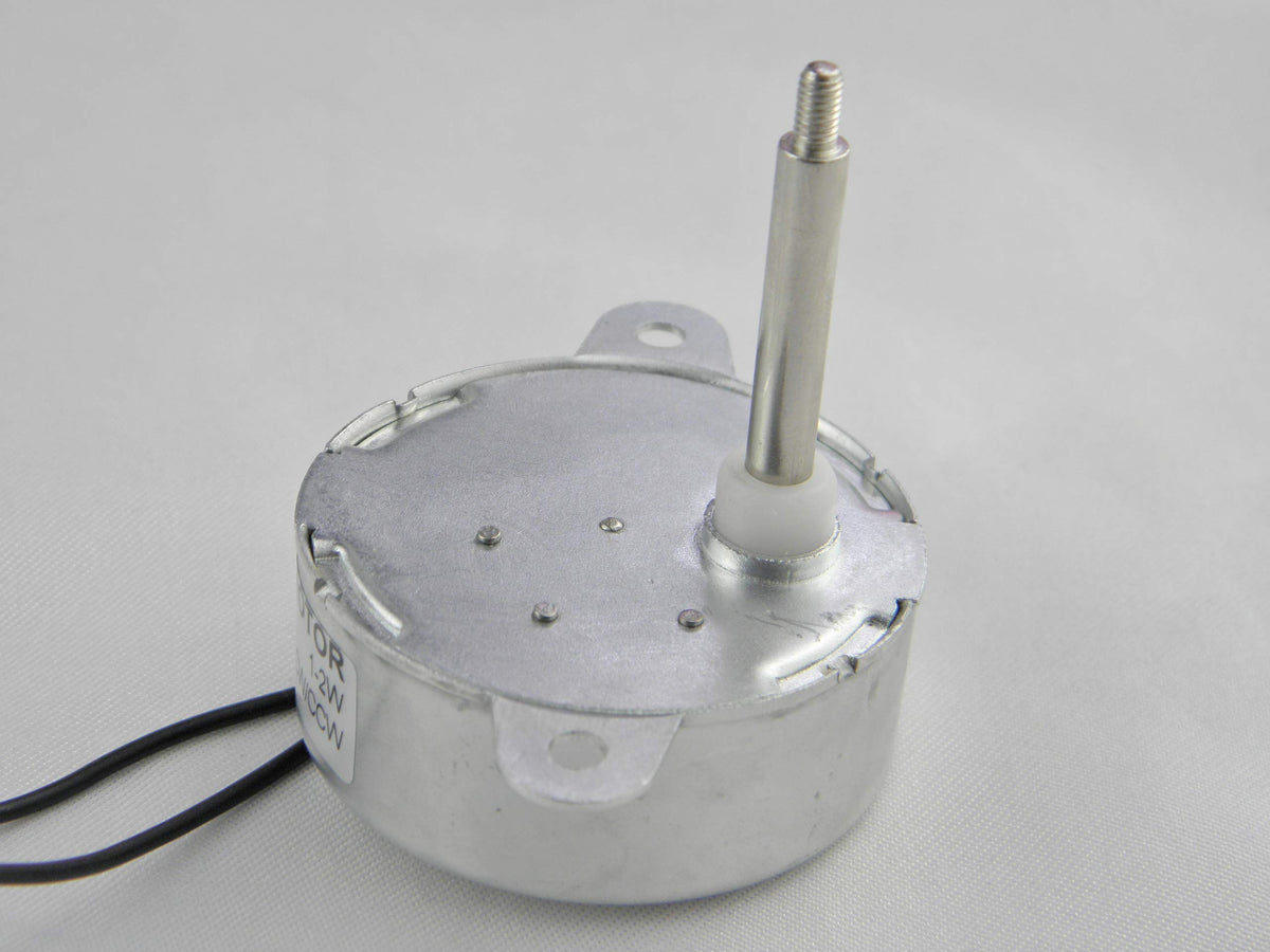 CHANCS TYC40 Small Synchronous Motor 12V 5RPM AC Shaft 35mm for for Fiber Optic Christmas Ornamen (2PCS)