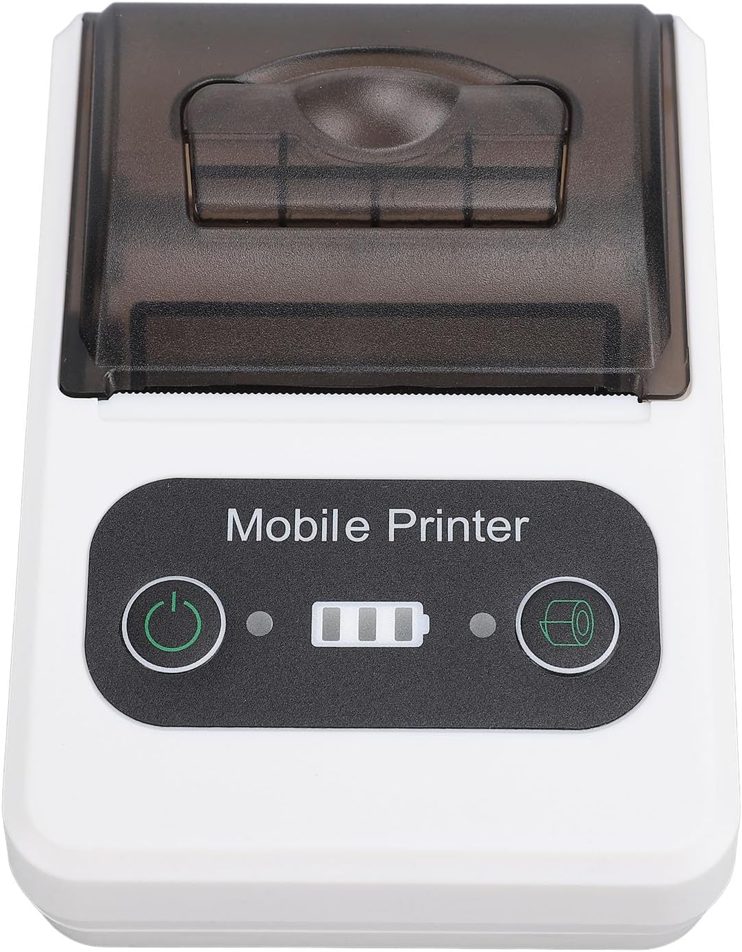 Portable 80mm Thermal Receipt Printer with WiFi Connectivity, Auto- Label & Ticket Printing for Business, Inkless