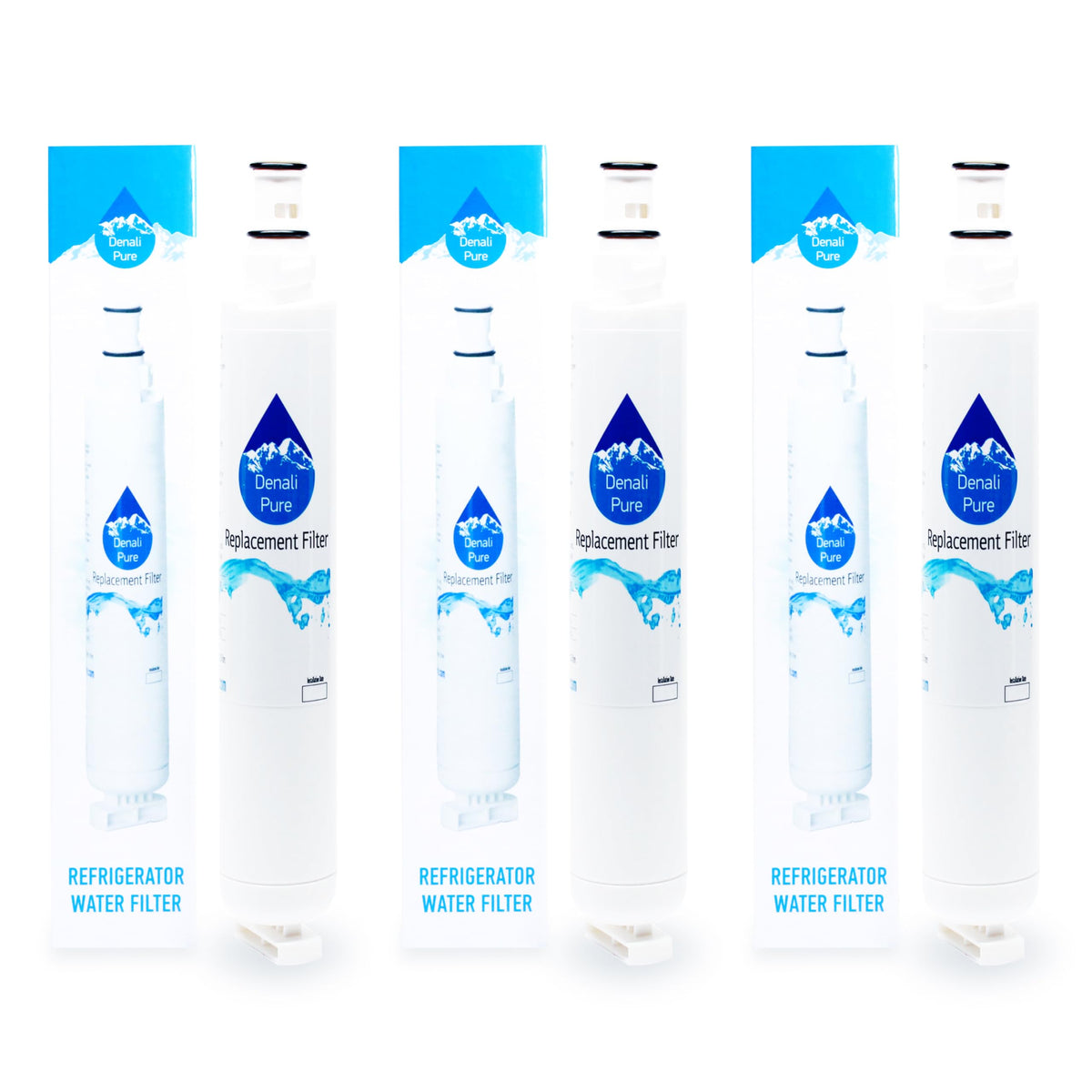 3-Pack Replacement for Whirlpool GR2SHWXPS00 Refrigerator Water Filter