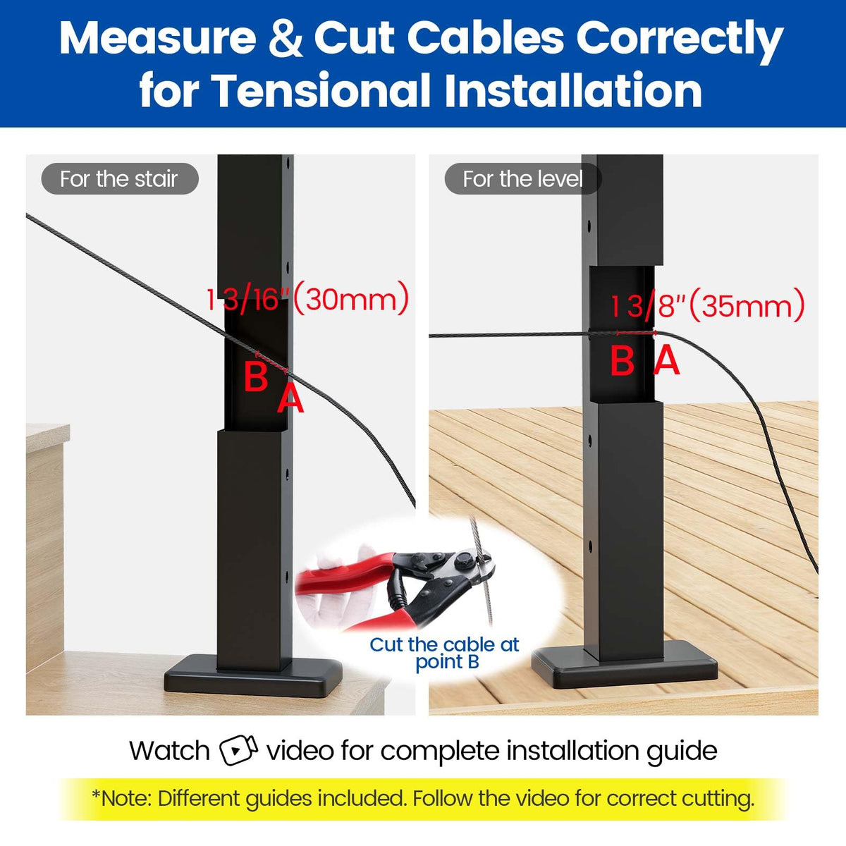 [Patent] Muzata 10Pack Black Cable Railing Hardware Swage Tensioner CB40