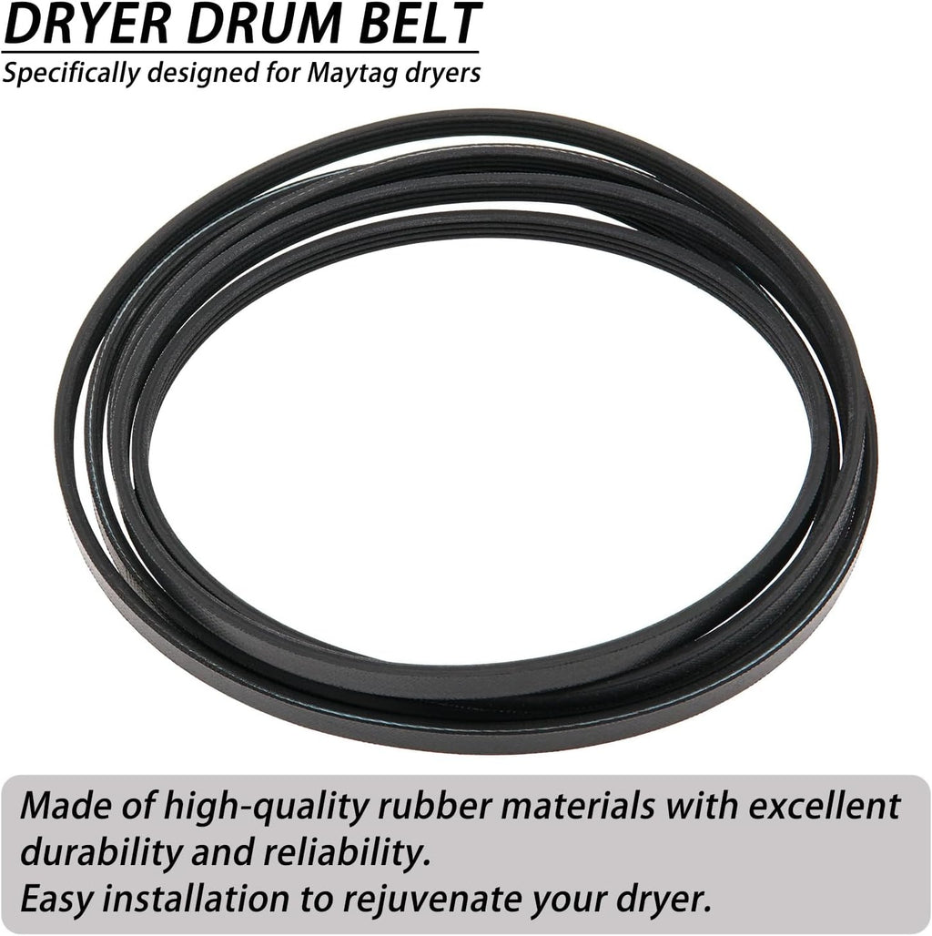 Dryer Drum Belt MED5630HW2 MED7230HW2 MED5630HW1 MED5630HC0 for Maytag