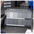 Sur-face Finish Comparator VDI 3400 Plate，Erosion Texture Plate Grey