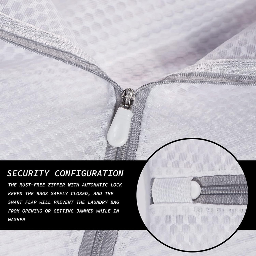 2 XX-Large Honeycomb Mesh Laundry Bag Delicates Durable for Washing Machine,24 x 24 Inches lingerie bags for Laundry
