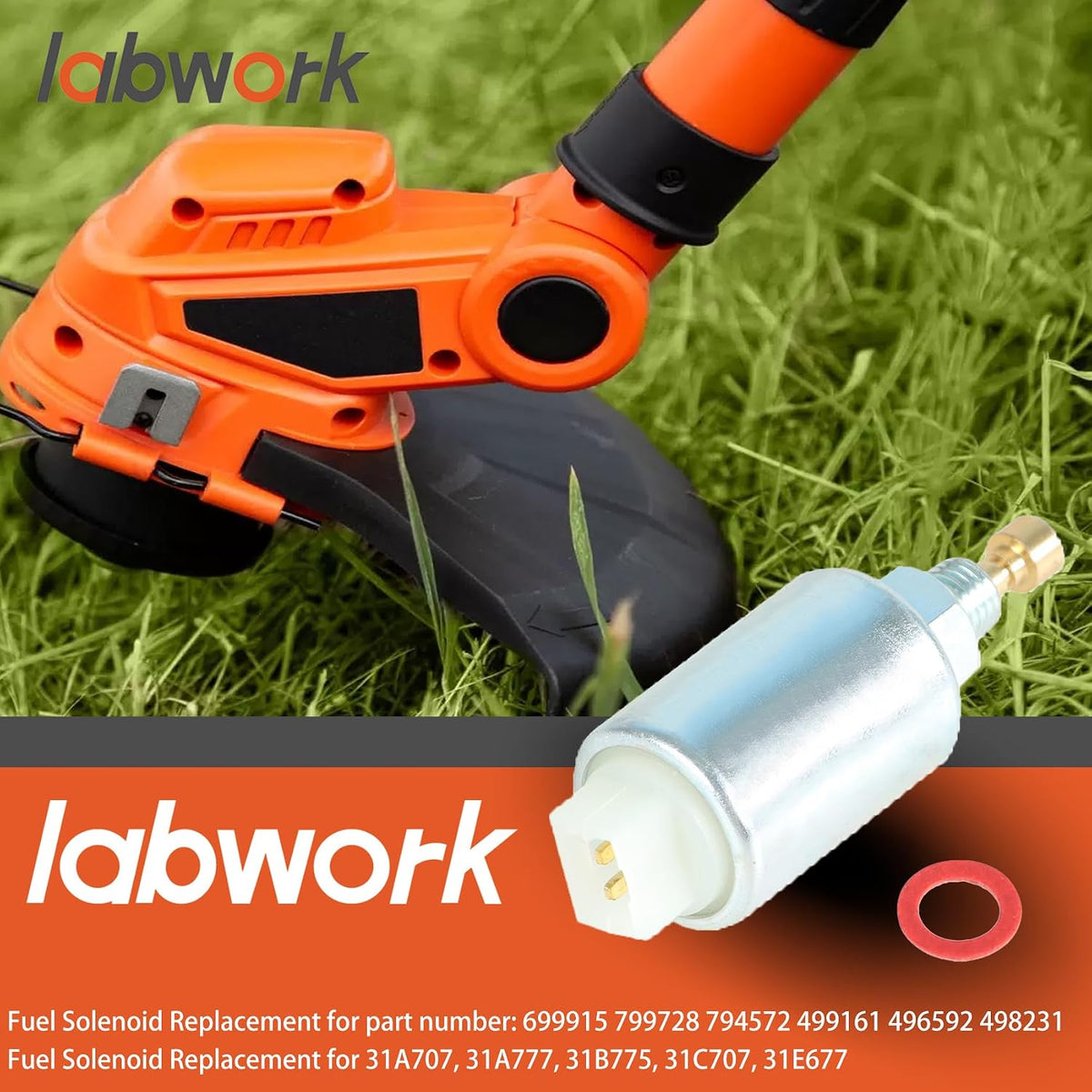 labwork 799728 Replacement for Briggs Stratton Carburetor Fuel Solenoid