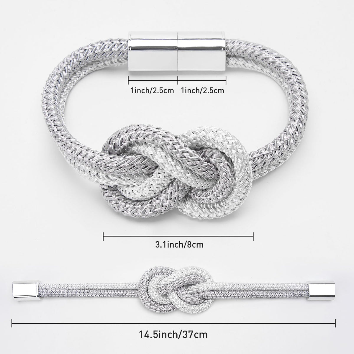4 Pack Mini Magnetic Curtain Tiebacks Nordic Simple Style Drape Tie Backs Elegant Hand Weave Rope Knot Decorative
