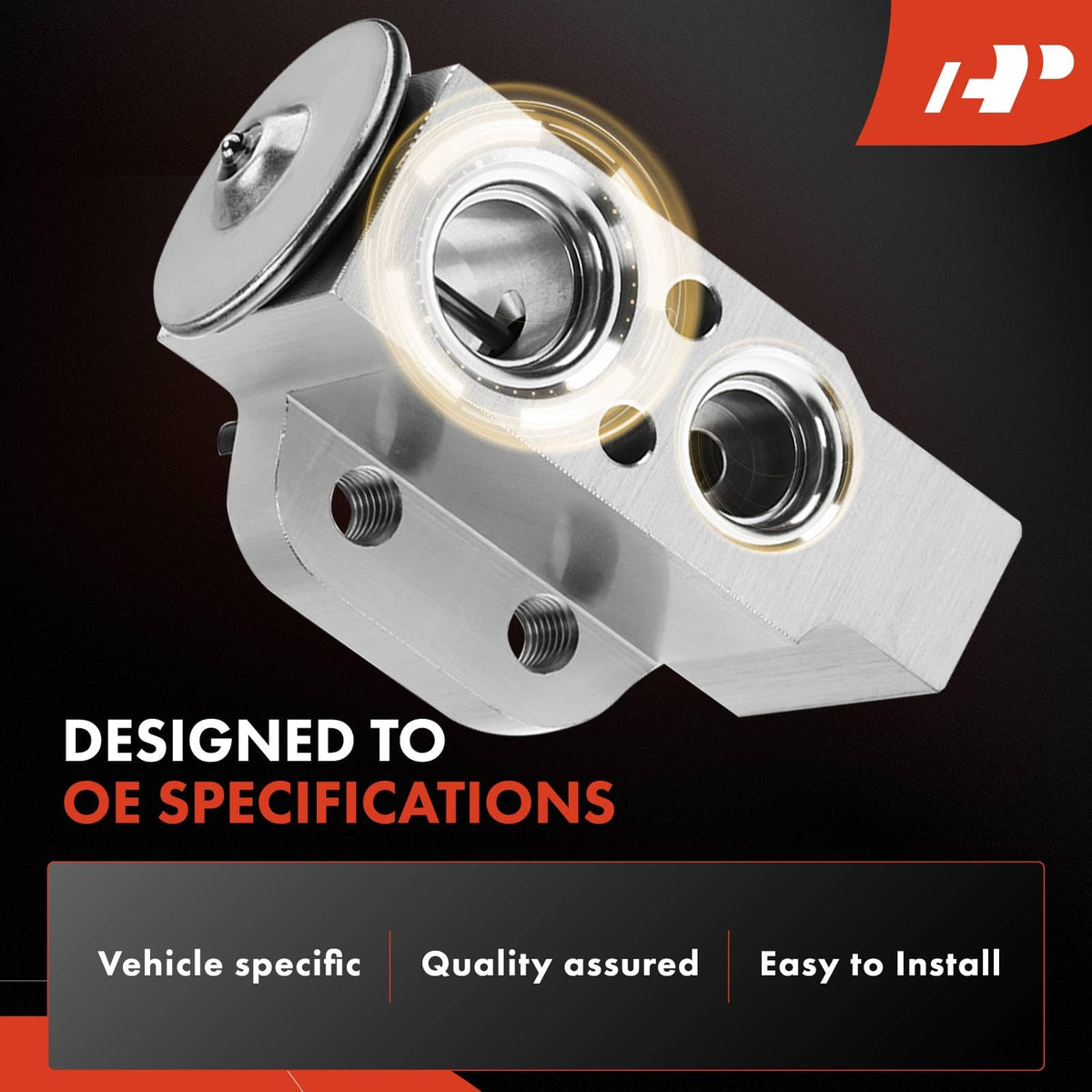A-Premium AC Expansion Valve Compatible with Audi