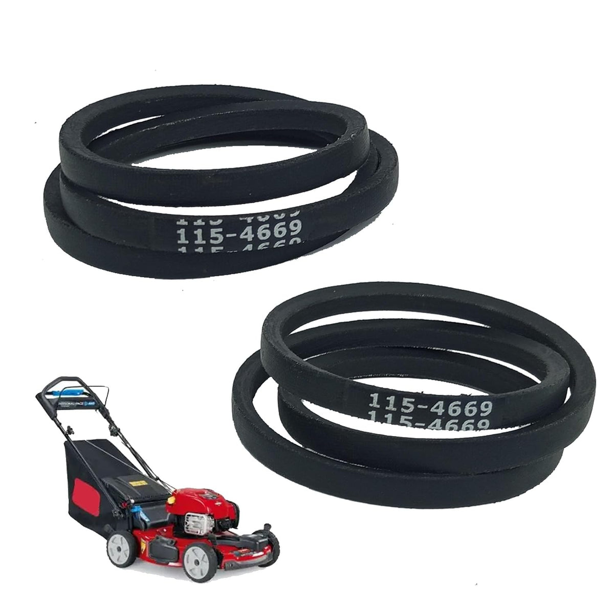 115-4669 Drive Belt Replacement for Toro 22 inch Recycler Lawn Mower 20332 20333 20334 20332C 20334C 20337 20338 20352 20353 20372 20373 20374 20382 20792 20797 20955 / Aramid Cord / 33.25