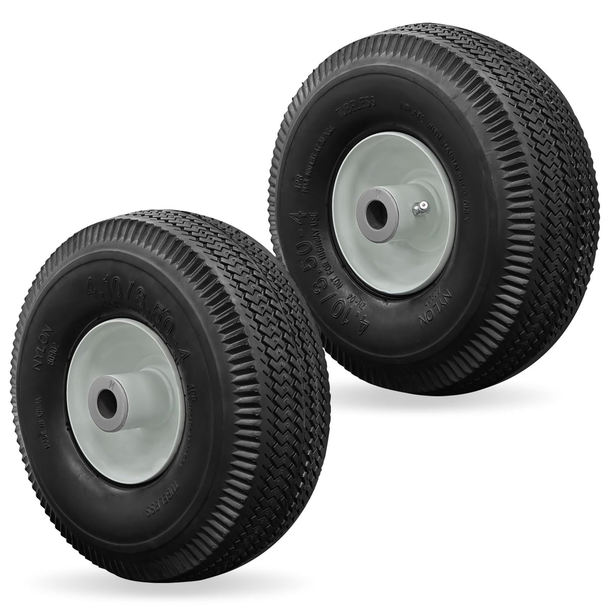 105-3471 Front Wheel and Tire Assembly 4.10x3.50-4