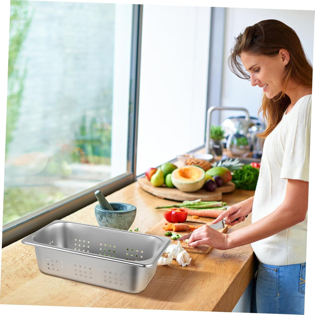 Hotel Pan Perforated Steam Pan Stainless Steel