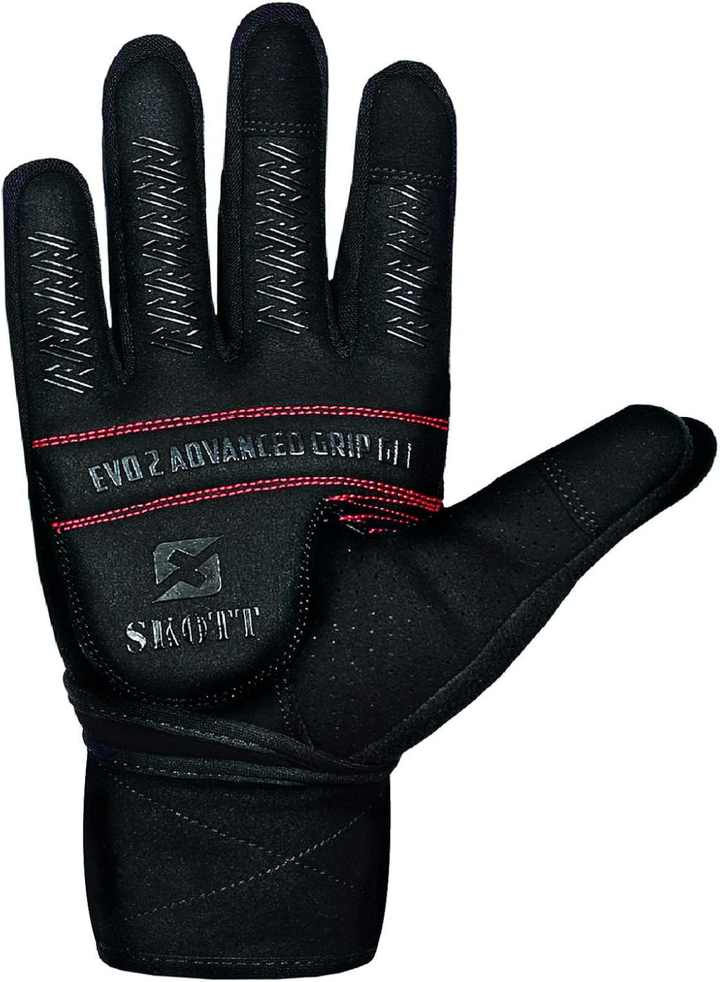 Evo 2 Weightlifting Gloves with Integrated Wrist Wrap Support-Double Stitching for Extra Durability-Get Ripped with