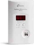 Carbon Monoxide Detector, Plug-In with 9V Battery Backup, Digital Display, 85 dB Alarm, LED Status Light Indicators