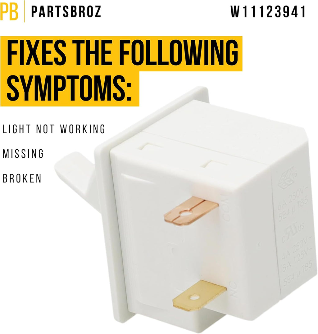 Refrigerator Door Switch for Admiral MRT311FFFZ02