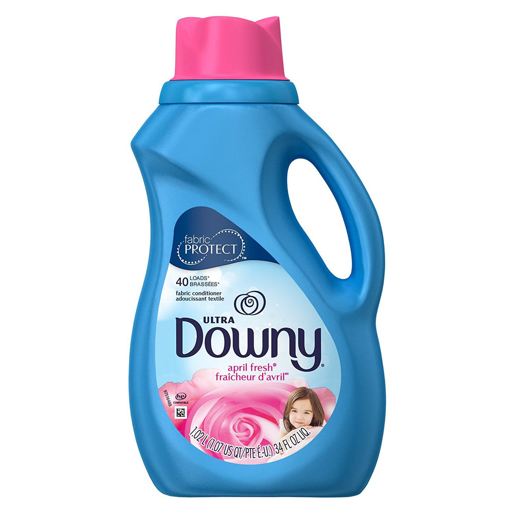 Ultra Laundry Fabric Conditioner Liquid (Fabric Softener), April Fresh, 40 Loads 34 Fl Oz