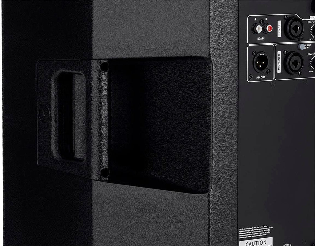Stage Right Series, 12-Inch Powered Speaker, 1200W, SRD212, Class D Amp, DSP, Bluetooth Streaming
