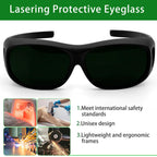 2PC Red Light Therapy Laser Safety Glasses, 200-2000nm