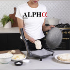 Tortilla Press – 10 Inch Cast Iron Quesadilla Maker – Heavy Duty Empanada Maker Press – Cast Iron Tortilla Maker for