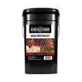 Mega Protein Kit with Real Freeze-Dried Meat (72 Servings), Freeze-Dried Chicken and Beef, Survival Food Storage