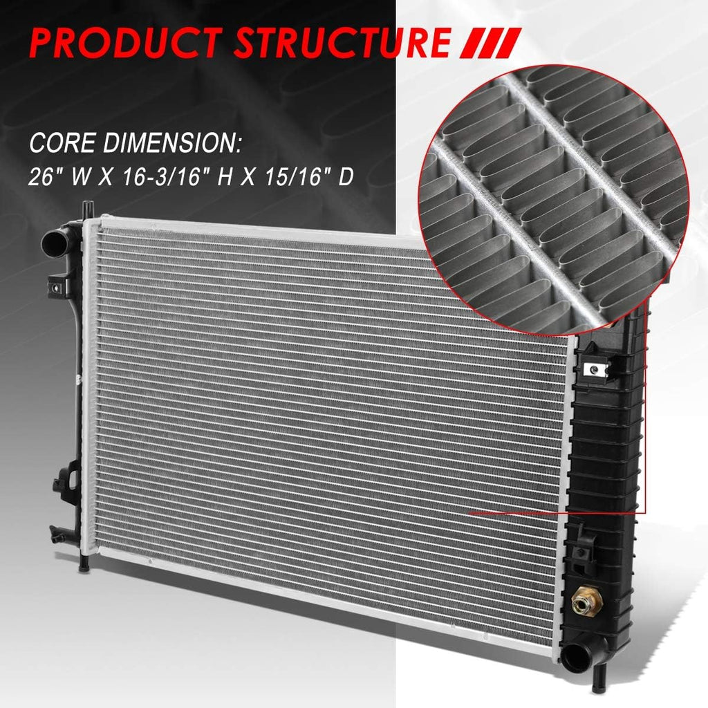 Auto Dynasty 2879 Radiator for 06-09 Chevy Equinox Pontiac Torrent 3.4L AT